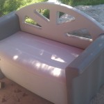 Outdoor Plastic Storage Cabinets-Patio deck box seat