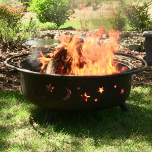 Outdoor portable fire pits