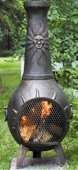 Five kinds of Outdoor Fireplace Chimineas
