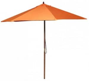 Wood Market Umbrella 9 foot