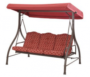 Ashwood Heights Three Person Swing with Canopy