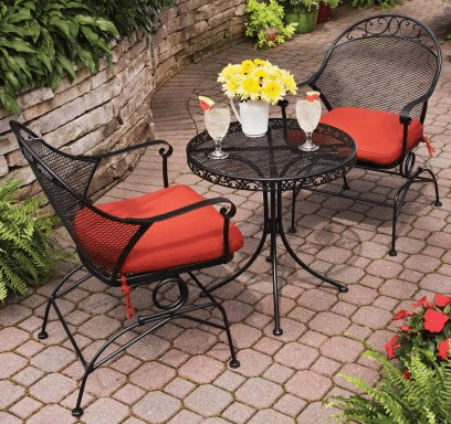 Clayton Court Patio table and 2 chairs