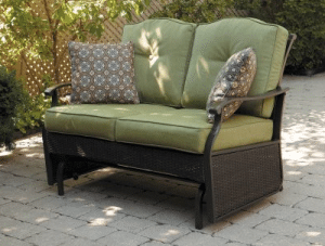 Providence 2 seat outdoor glider bench