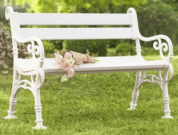Pvc garden bench