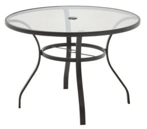 Mainstays Bristol Springs glass top table