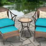 Mainstays Skylar patio leisure set, blue