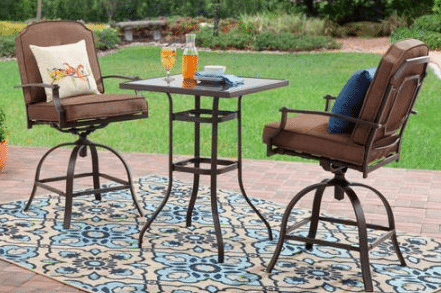 Tall Outdoor Bistro Sets, Outdoor Tall Bistro Table Set