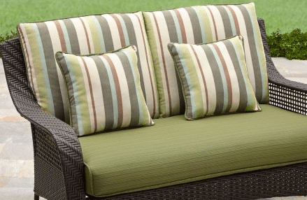 BH & G Amelia Cove love seat with cushions