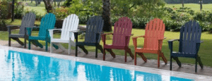 Mainstays Adirondack Outdoor Patio Furniture Chairs in colors