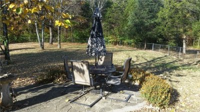 Patio Table, Umbrella and 4 Chairs