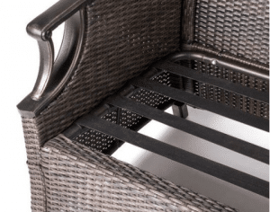 Patio Furniture Conversation Sets-Better Homes and Gardens Oak Terrace seat straps
