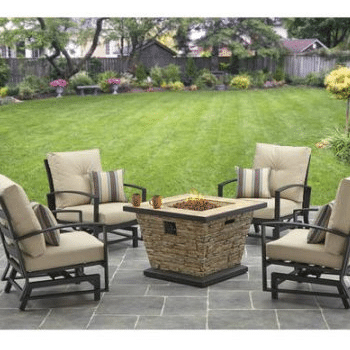 Better Homes and Gardens Sandridge Fire Pit Conversation set