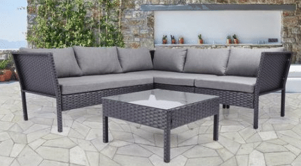 Baner Garden Outdoor Patio Sectional Furniture Sets