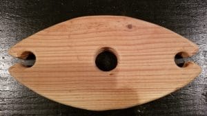 Tabletop Wine Rack-Routed edges and holes