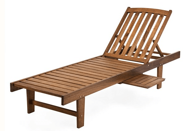 Eucalyptus Chaise Lounge Without Cushion