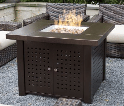 Eden 38 inch gas fire pit