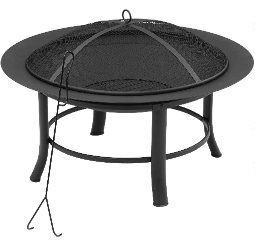 Mainstays 28 inch wood burning fire pit