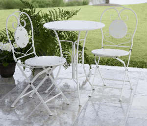 Cosco folding chair bistro set