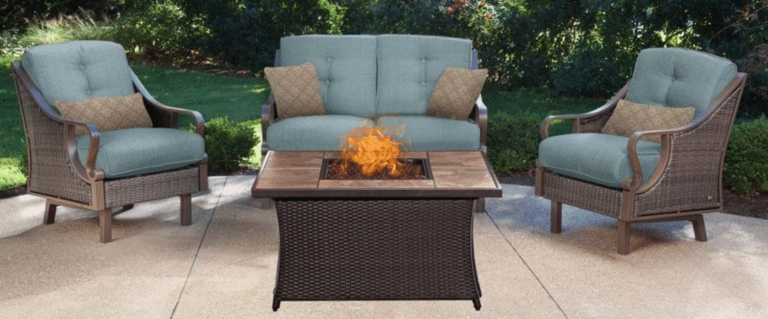 Hanover Ventura Fire Pit Lounge Set Review
