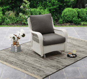 Wicker patio furniture sets-Colebrook Glider chair