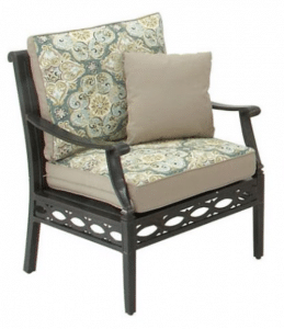 Cortez patio conversation set chair