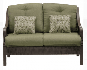 Ventura cushioned love seat