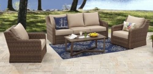 Better Homes and Gardens Hawthorne Park Weather Resistant Resin Wicker Outdoor Furniture