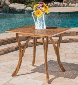 Kamala square patio dining table