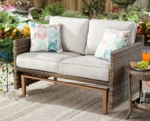 Better Homes and Gardens Davenport 2 seat outdoor glider bench
