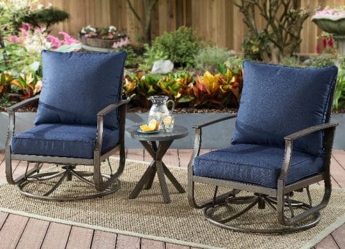 Better Homes and Gardens Chauncey patio chat set