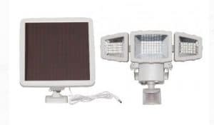 Westinghouse solar panel and light fixture