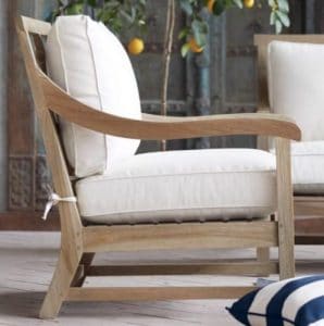 Hamptons Teak wood chair