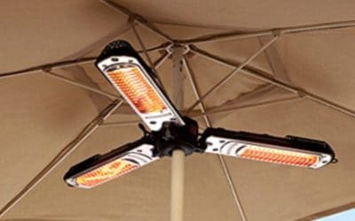 Hiland Electric heater for umbrella post