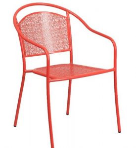 Flash Furniture Steel Outdoor Patio Furniture Chairs