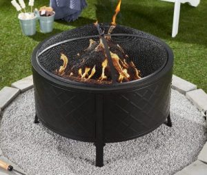 Mainstays Millbrae Grove Round Fire Pit with Covers