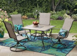 Mainstays Westmont Hills Patio Furniture Dining Sets