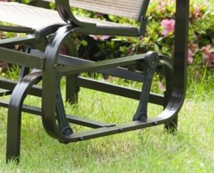 PatioPost Sling Glider for Patio Furniture Swing Arms