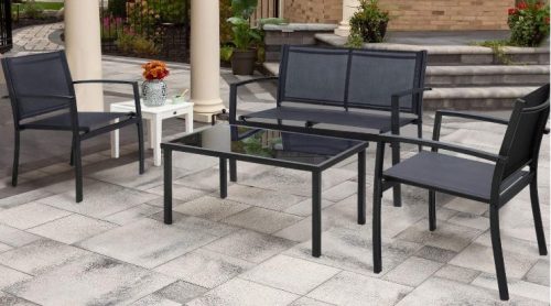 Walnew Patio Furniture Without Cushions