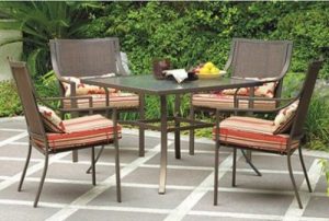 Mainstays Alexandra Square Best Patio Furniture Dining Sets