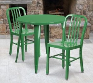 Flash Furniture Bar Height Bistro Sets for Outdoor