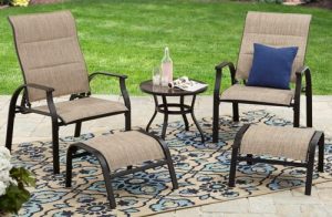 Patio Chat Set-Mainstays Highland Knolls 5 piece