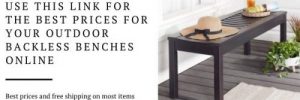 Outdoor Backless Benches