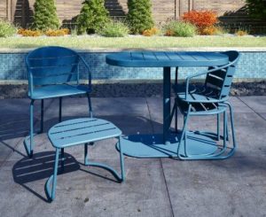 COSCO Outdoor Furniture, 5 Piece Patio Bistro Set