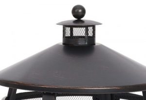 Chiminea Outdoor Fireplace-Mainstays Chiminea chimney