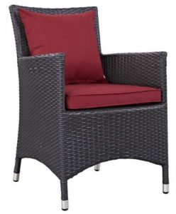 Patio Set with fire pit-Convene patio chair