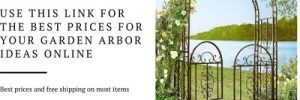 Garden Arbor Ideas from PlowHearth
