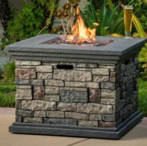 Noble house stone fire pit