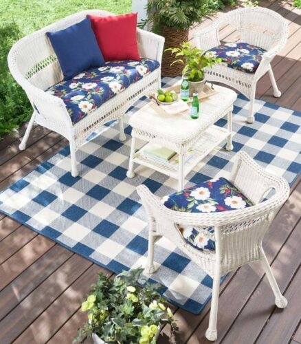 Easy Care White Wicker Patio Furniture Review