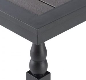 Hillsboro table leg details