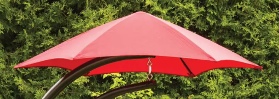 Hanging Chaise Lounger-Red Umbrella